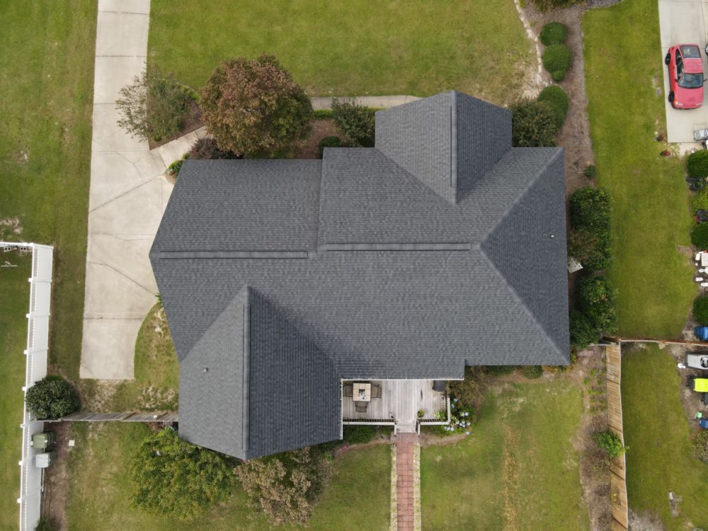 Certainteed Landmark Charcoal Black Crosby Roofing and Seamless Gutters